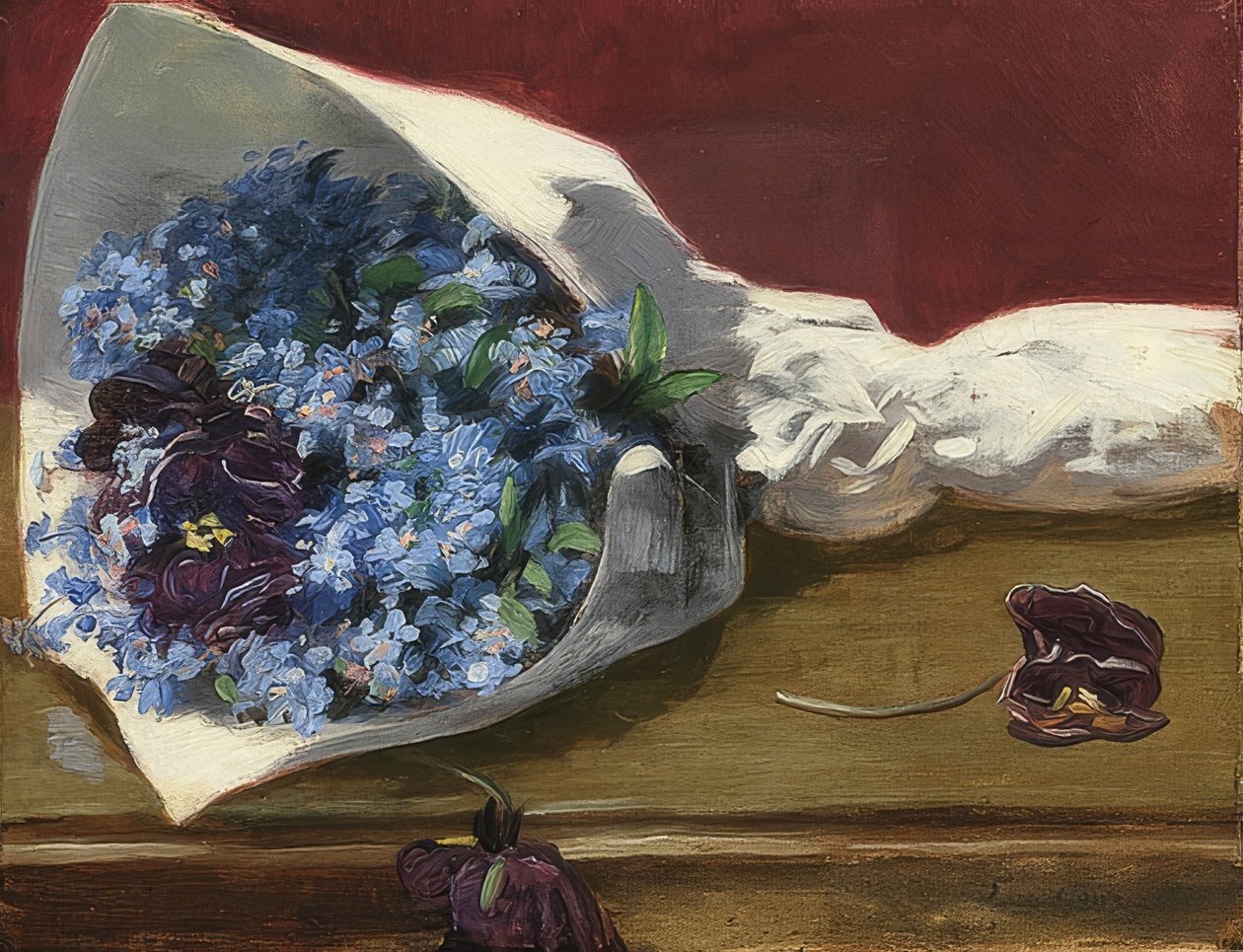Bouquet di fiori da Eva Gonzalès