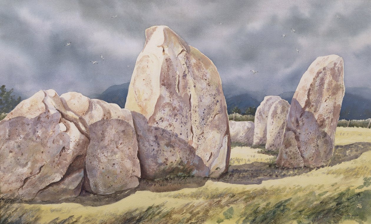 Pietre di Castlerigg, Cumbria da Evangeline Dickson