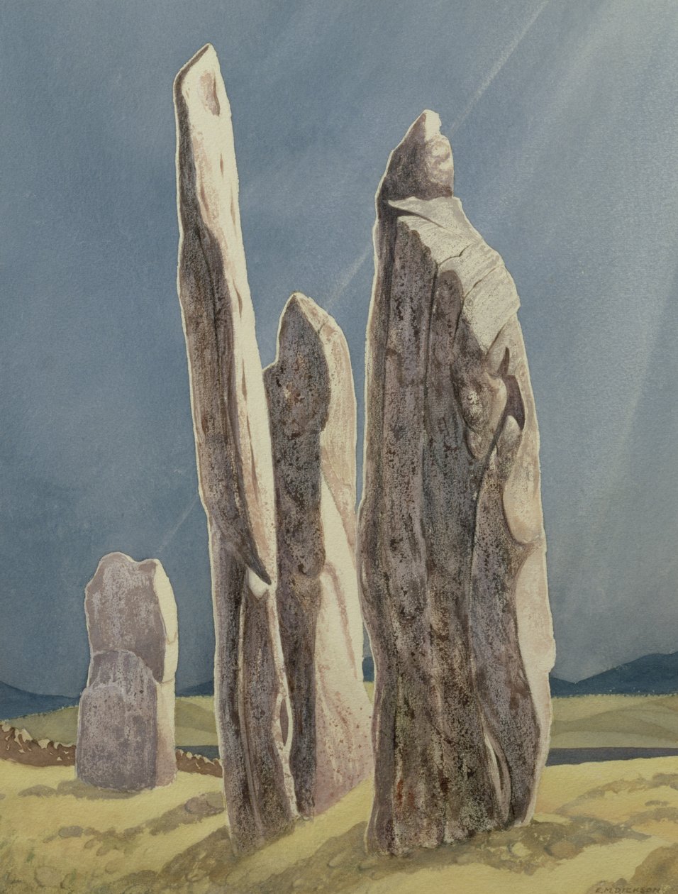 Pietre alte di Callanish, Isola di Lewis da Evangeline Dickson