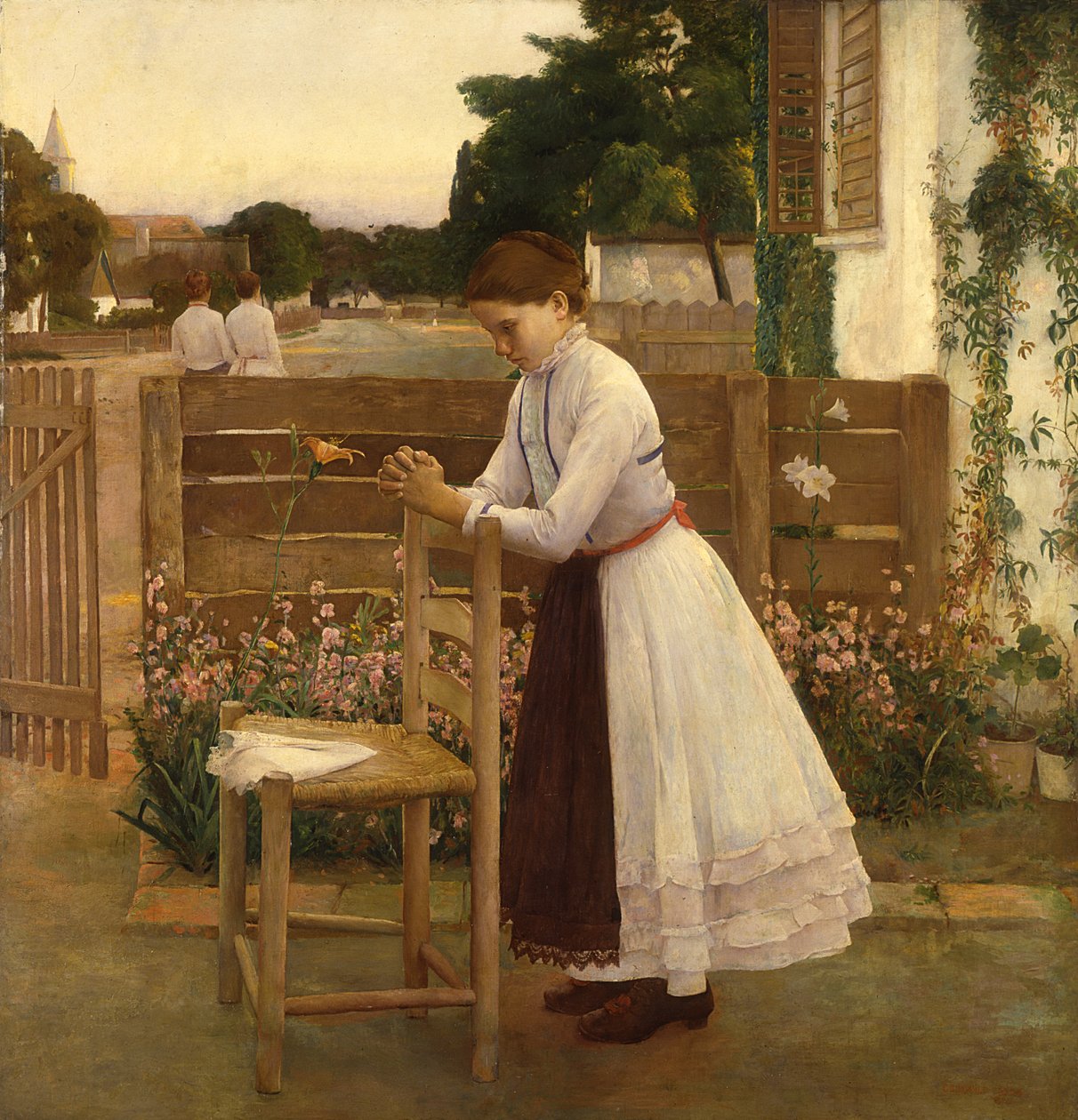 Devozione, 1891 da Evany Grunwald Bela