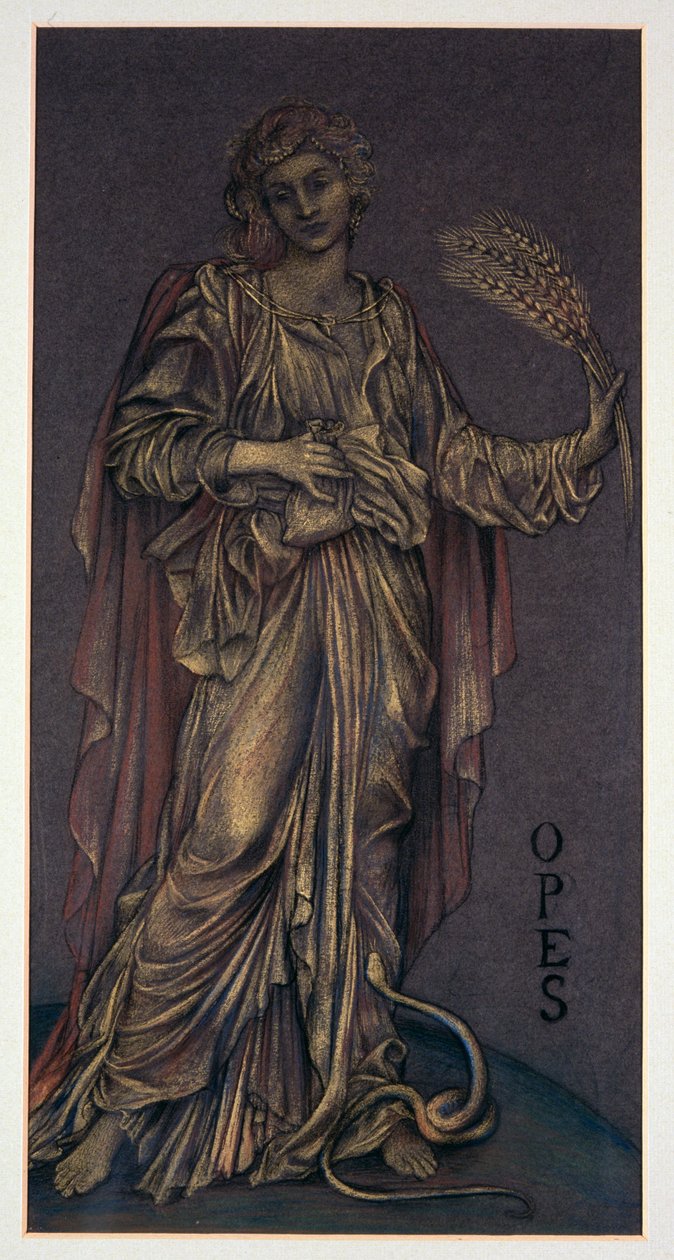 Studio finito per Opes da Evelyn De Morgan