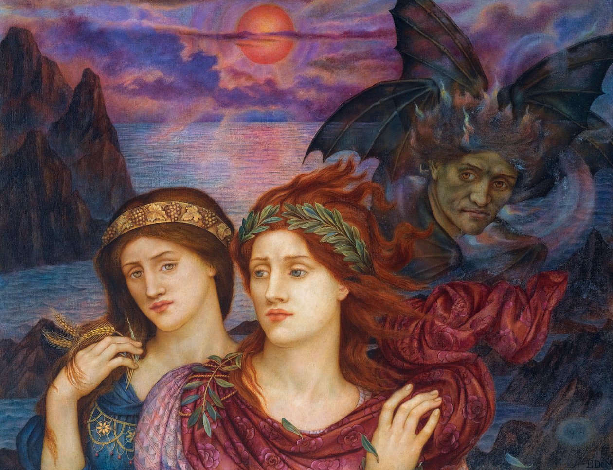 Il Visione da Evelyn De Morgan