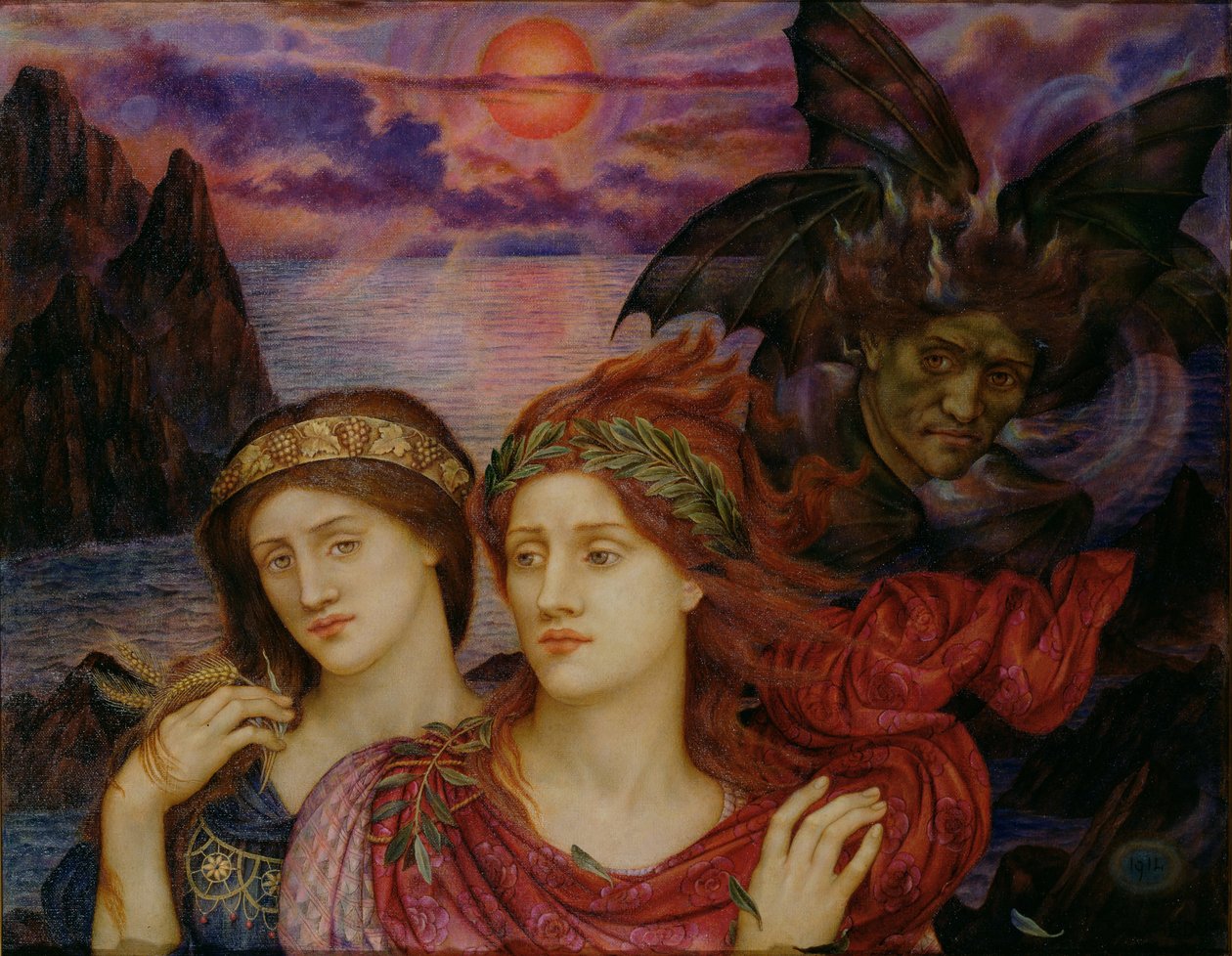 La Visione da Evelyn De Morgan
