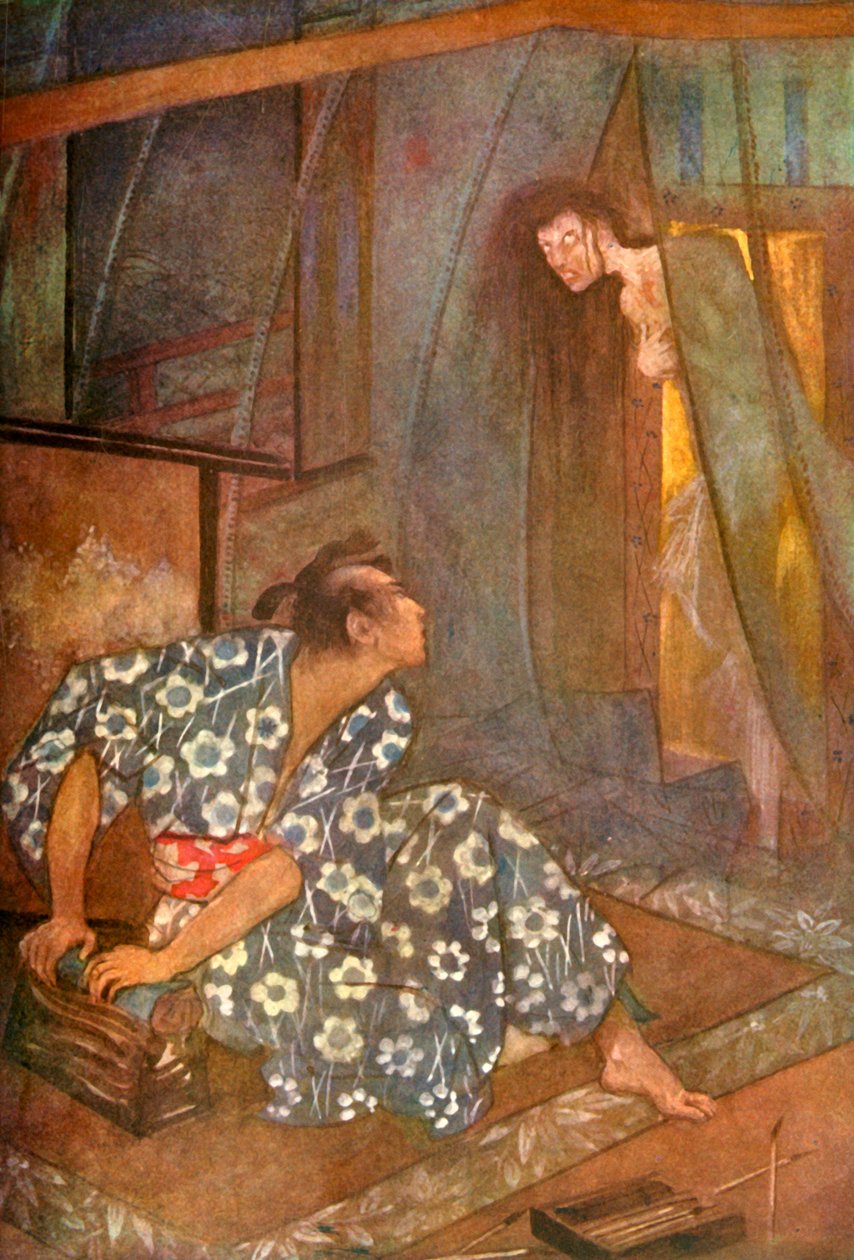 Un fantasma Kakemono, 1912 da Evelyn Paul