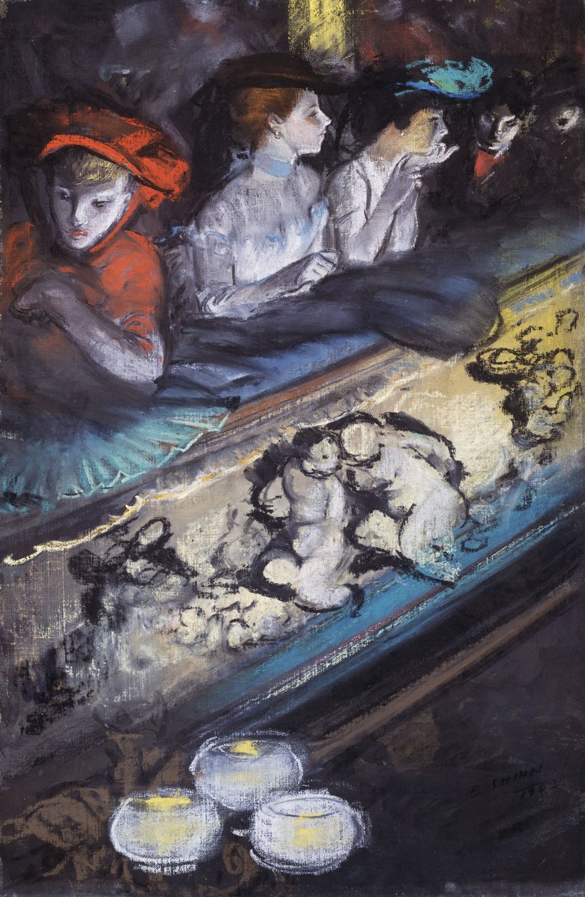 Nel palco da Everett Shinn