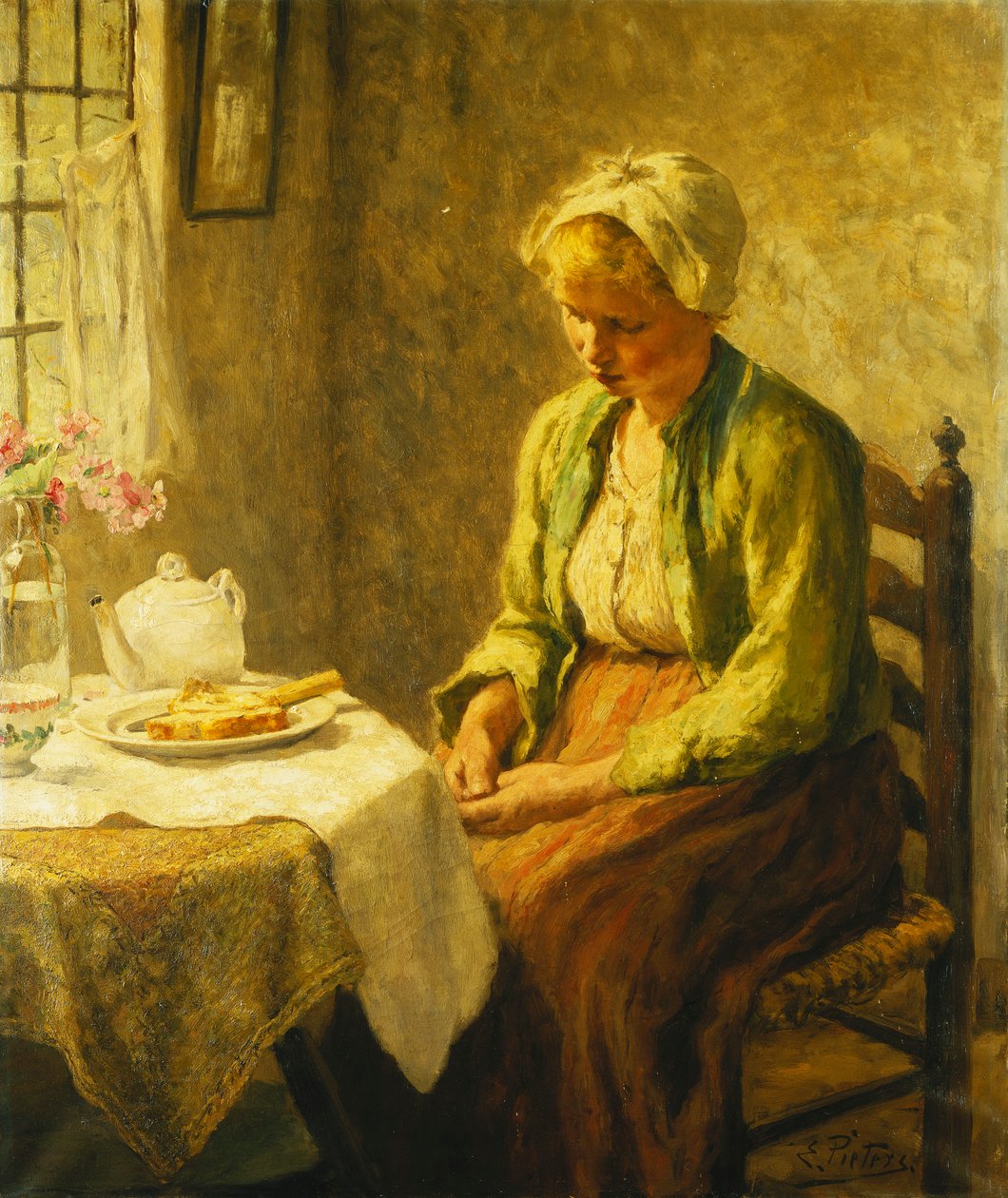 Preghiera prima del pasto da Evert Pieters