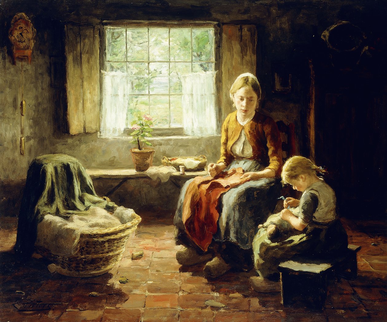 Sole di primavera da Evert Pieters