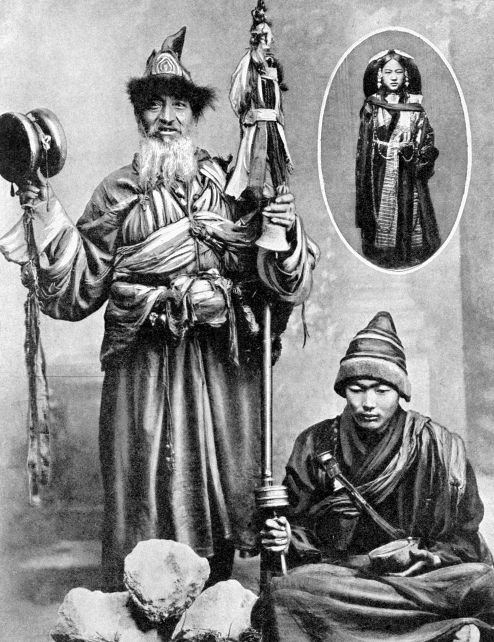 Sacerdoti tibetani, 1936 da Ewing Galloway