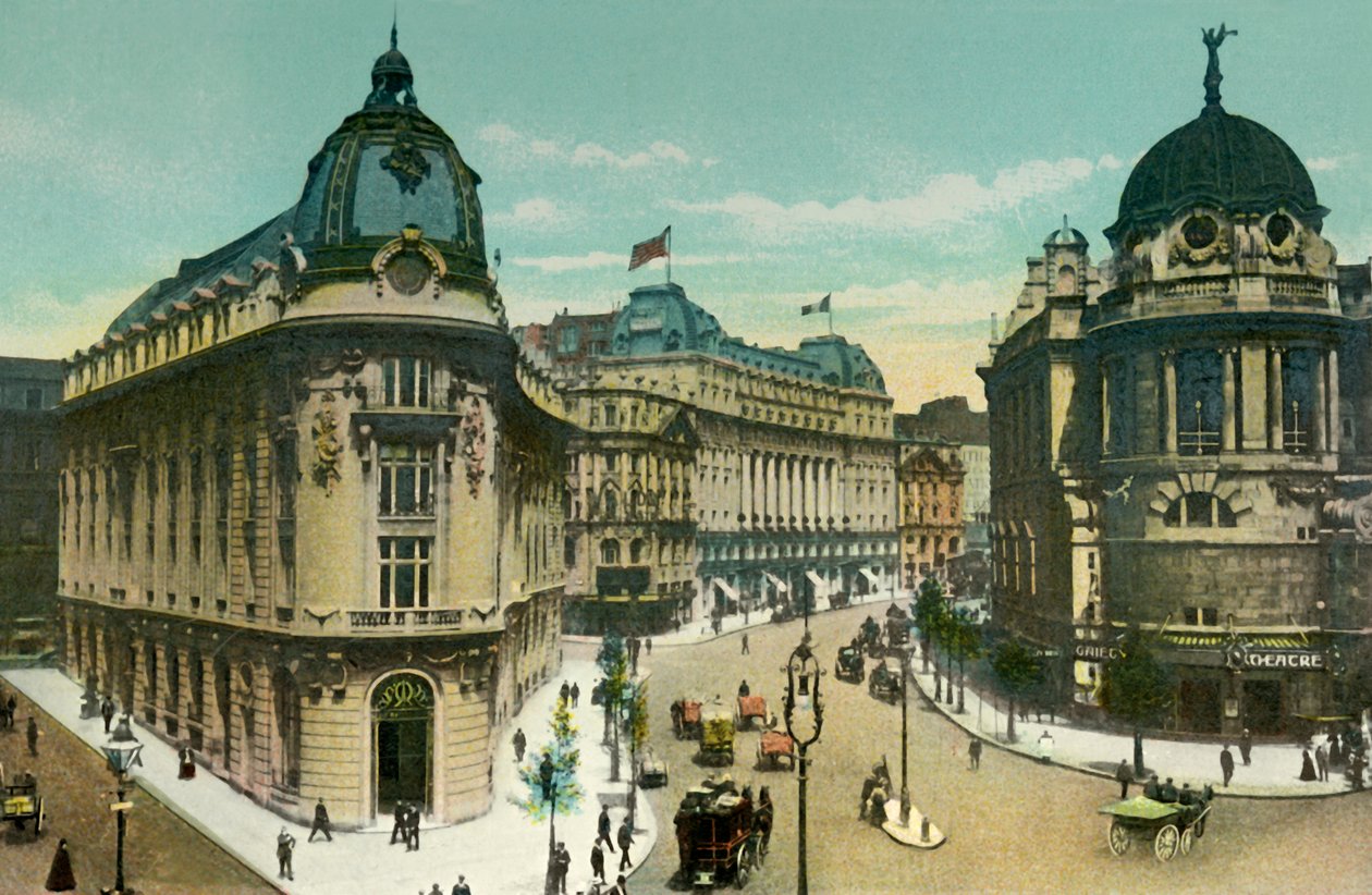 Aldwych e Teatro Gaiety, c1900 da Eyre and Spottiswoode