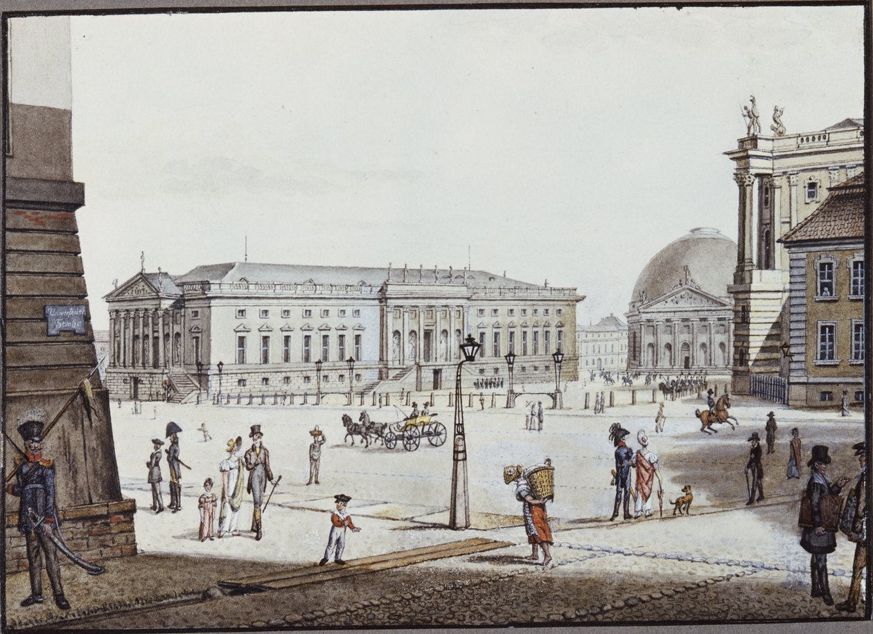 Opernplatz, Berlino da F.A. Calau