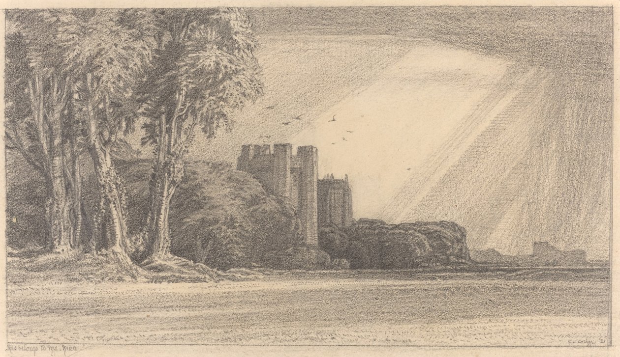 Paesaggio con Castello da F.L. Griggs