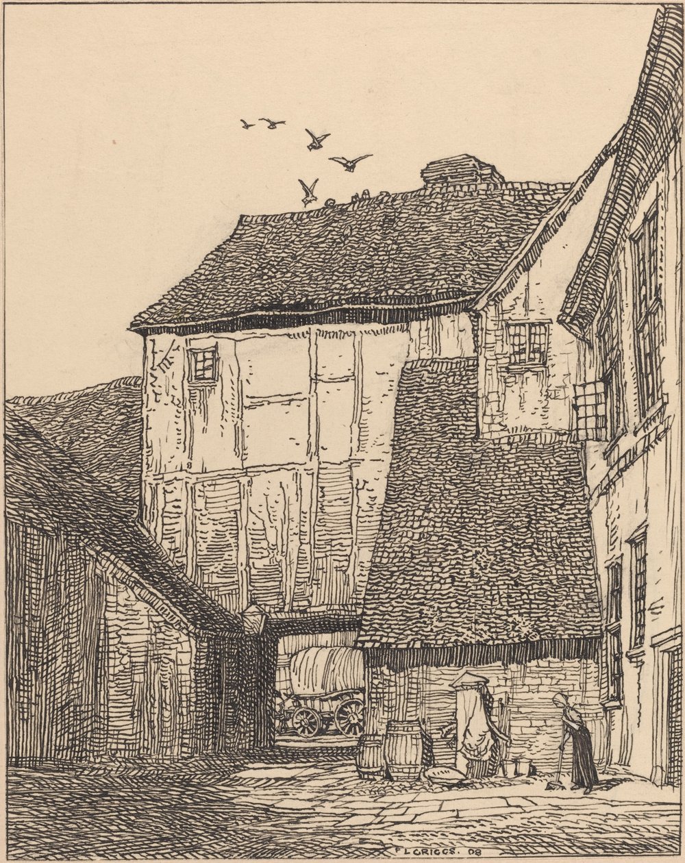 The George Inn, Beaconsfield da F.L. Griggs
