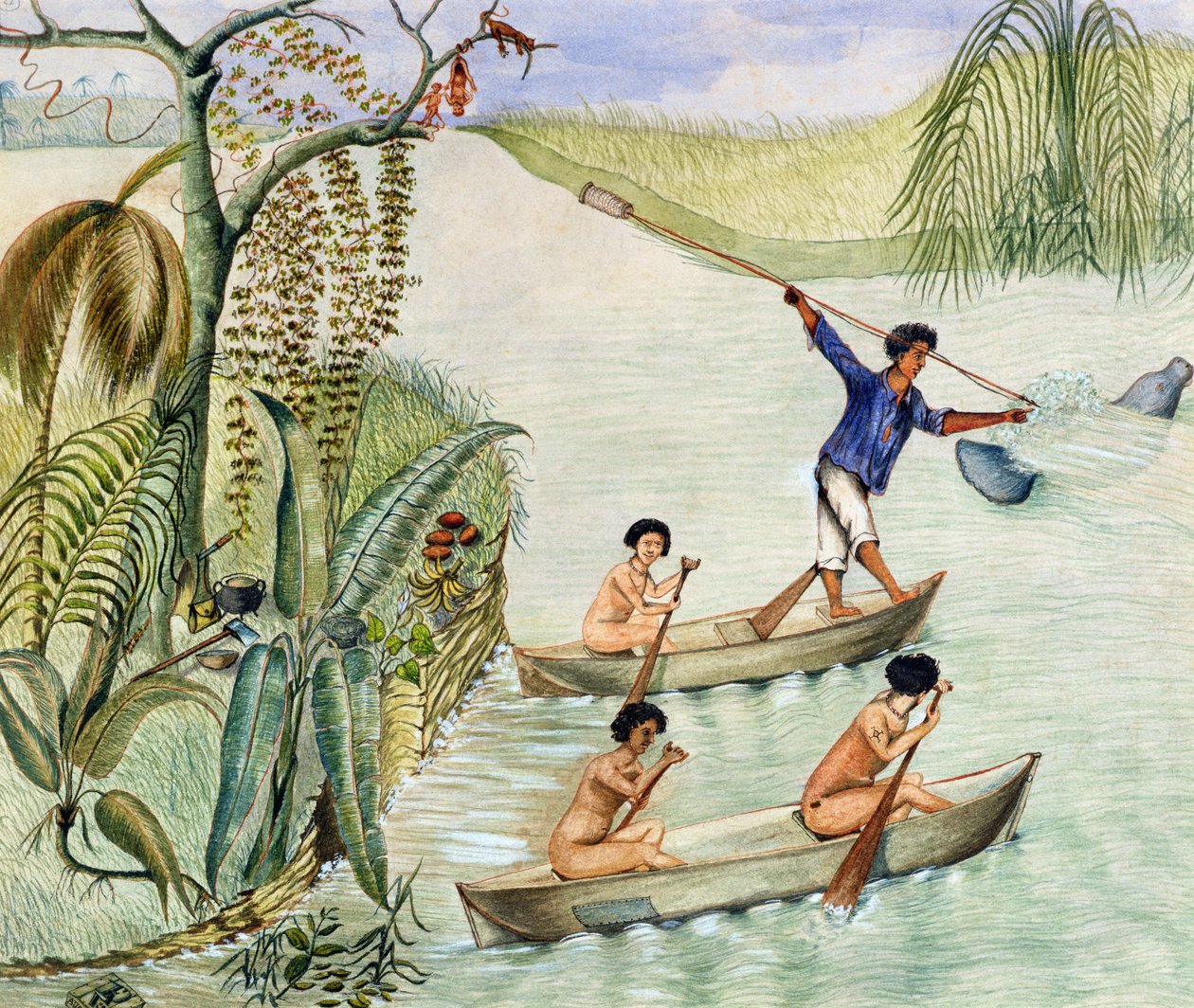 Caccia al manati, Lago Nicaragua da F. Deiezmann