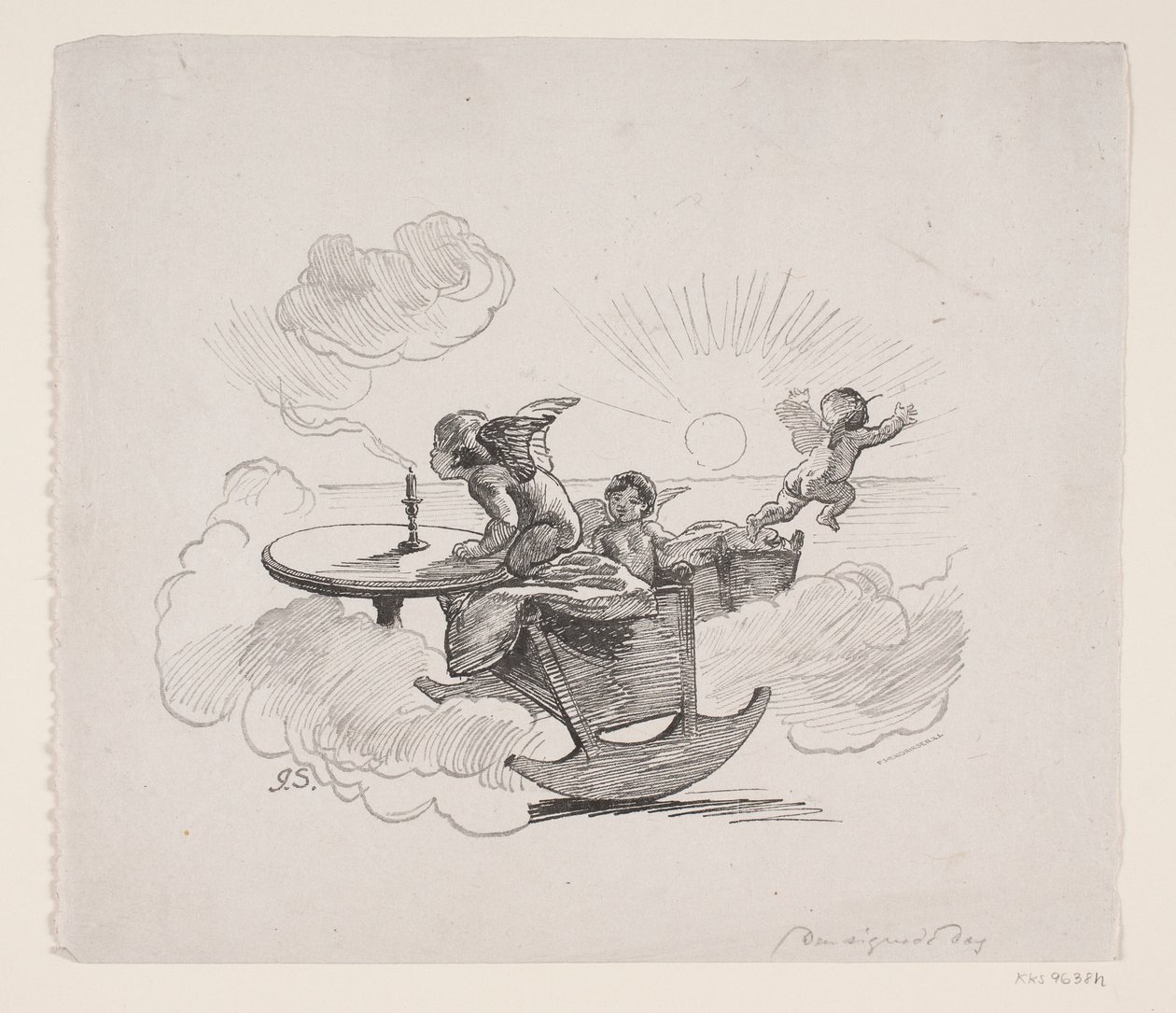 Illustrazione per Grundtvig: "Il giorno benedetto" da F. Hendriksen