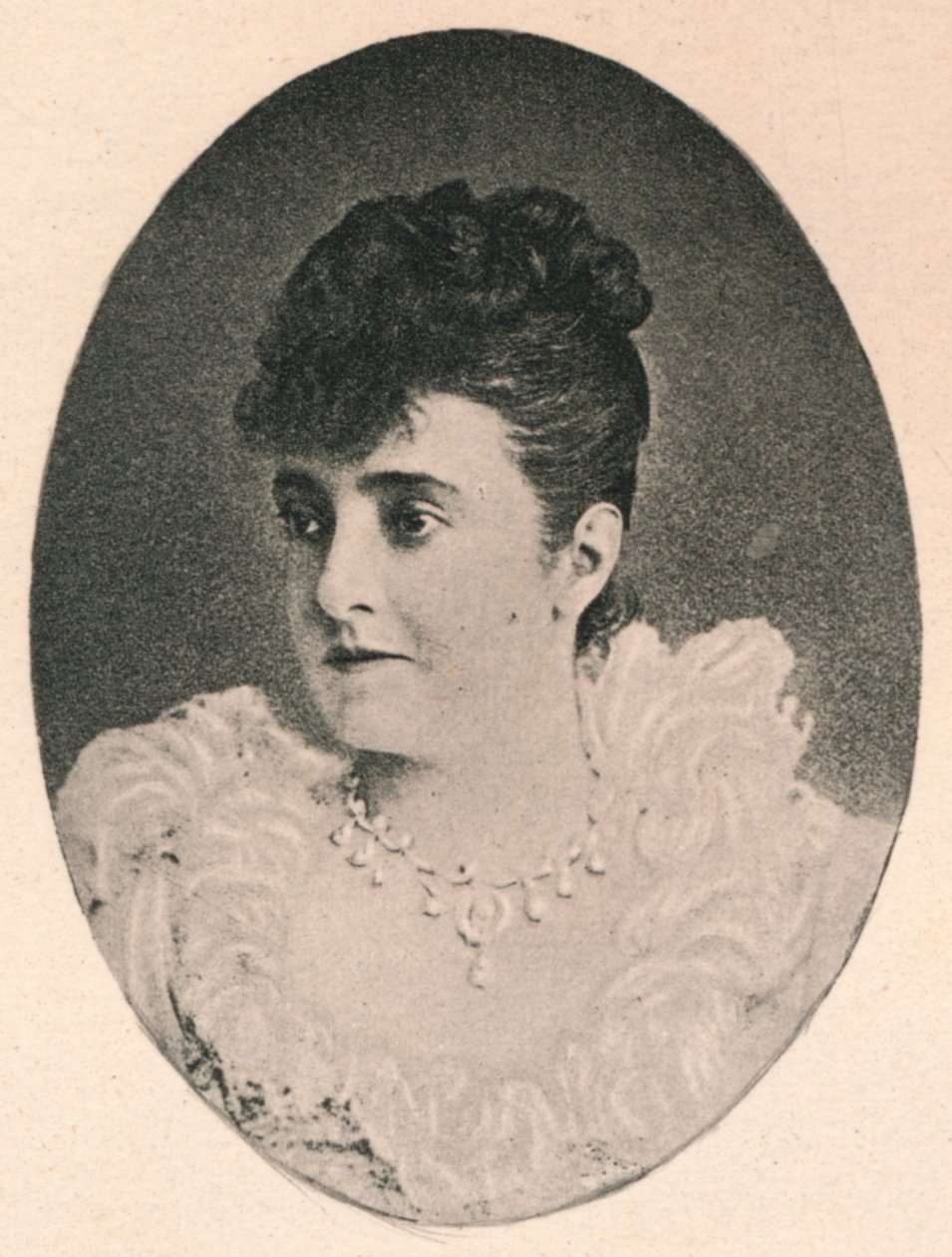 Patti, c. 1890, 1895 da F. Jenkins Heliog