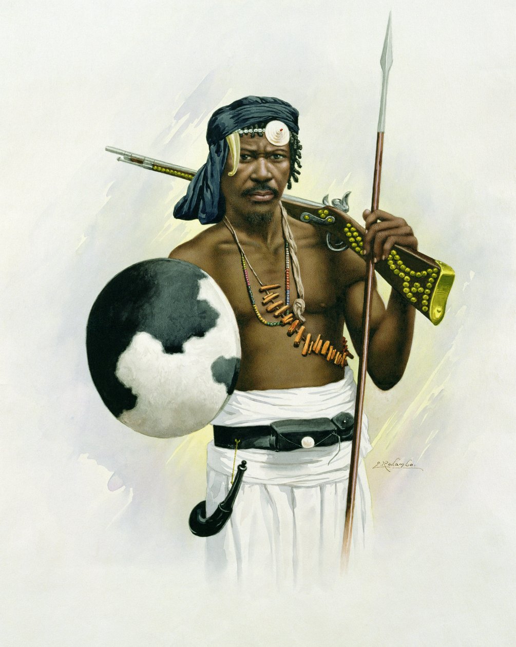 Guerriero Sakalava da F. Ralambo