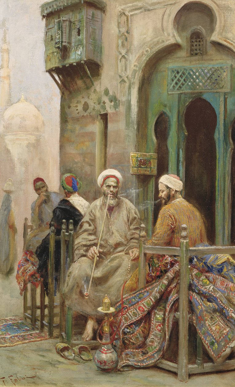 Il fumo del pomeriggio, c.1888 da Fabio Fabbi