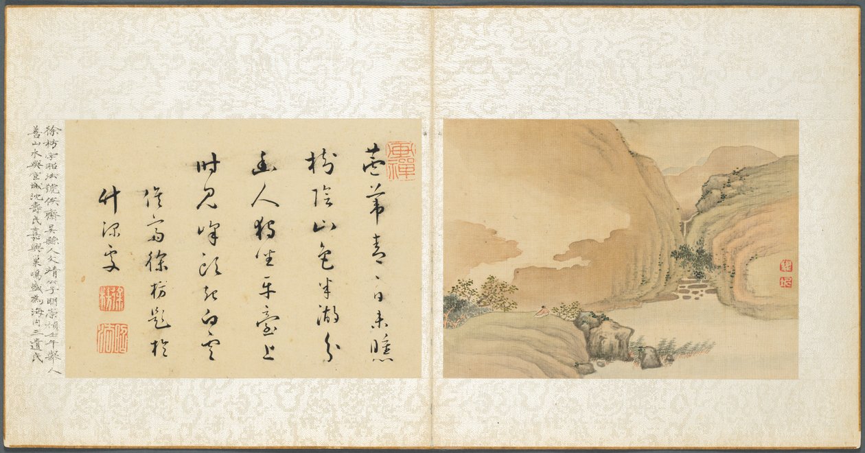 Album di soggetti vari, Foglio 3, 1600s da Fan Qi