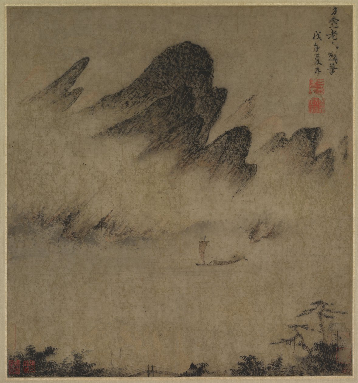 Paesaggio a Inchiostro da Fang Congyi