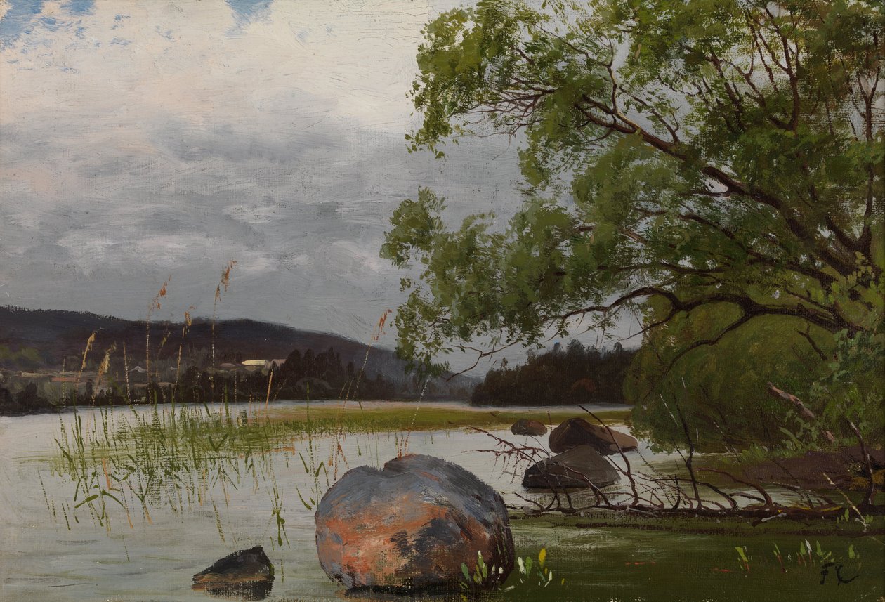 Paesaggio costiero da Fanny Churberg