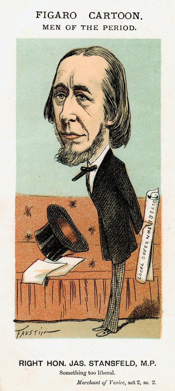 James Stansfeld, politico britannico da Faustin
