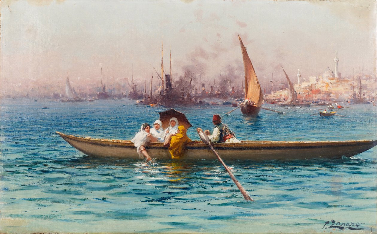 Divertimento sul caicco da Fausto Zonaro