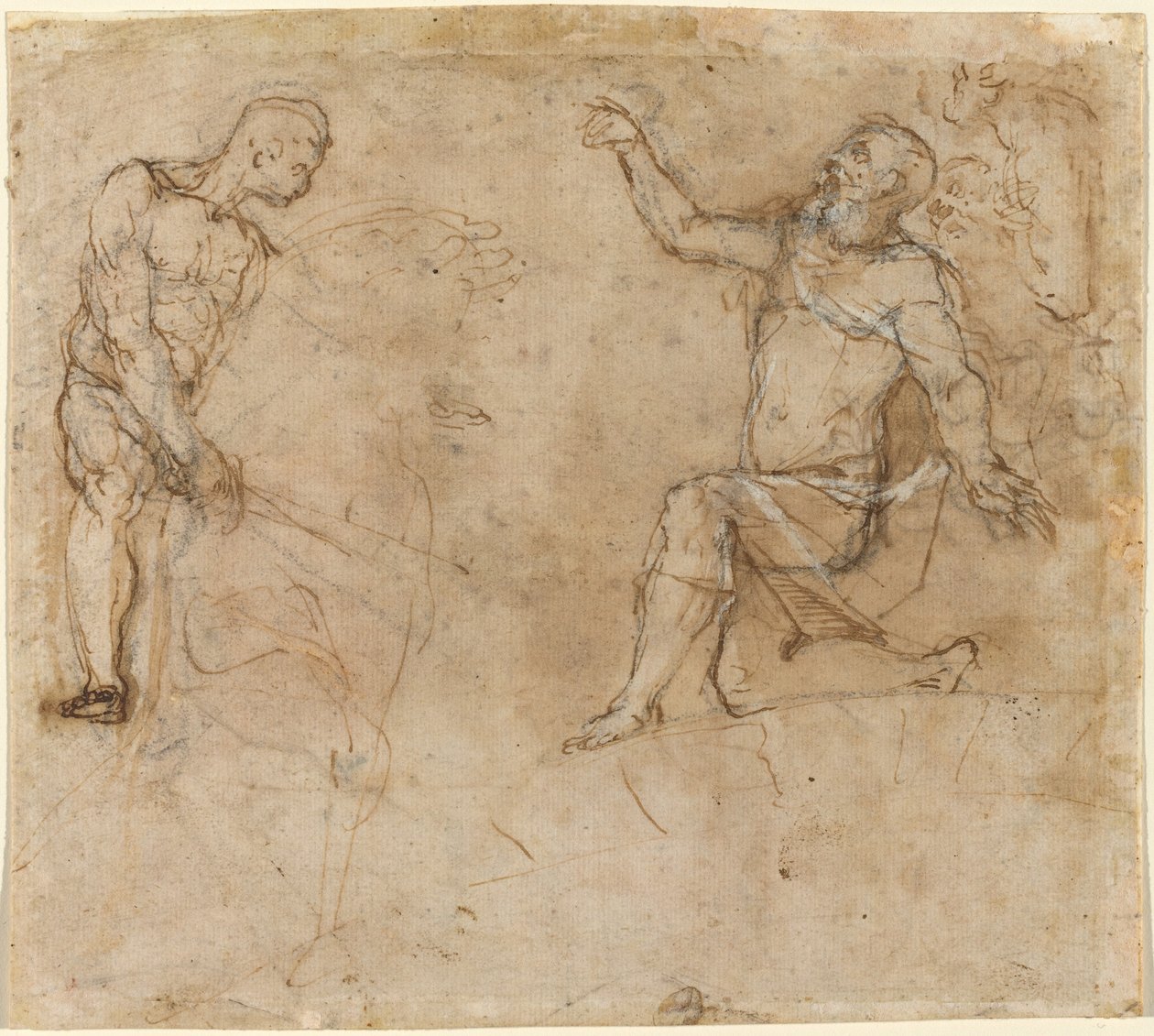 Studi di figure da Federico Barocci