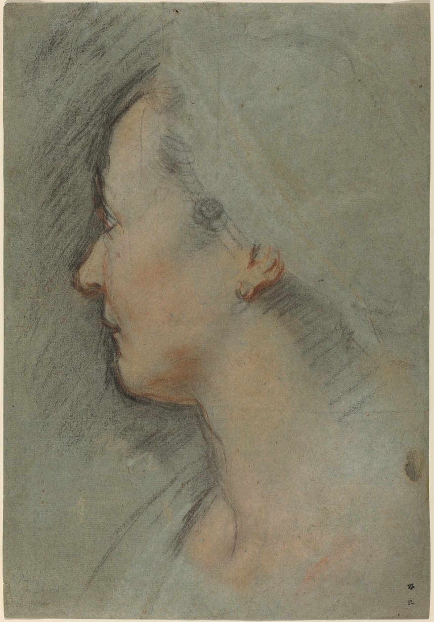 Testa di Donna da Federico Barocci