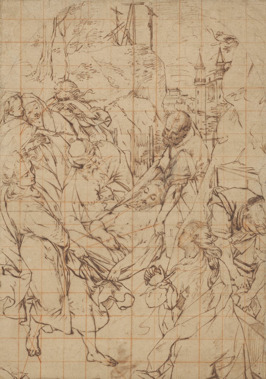 La sepoltura di Cristo da Federico Barocci