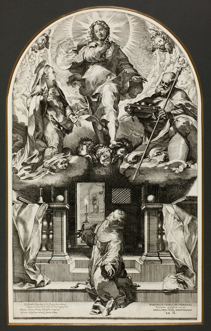 La visione di San Francesco da Federico Barocci