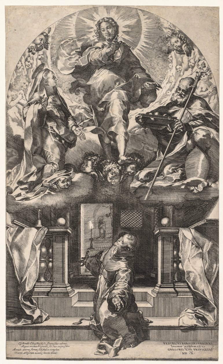 La Visione di San Francesco da Federico Barocci