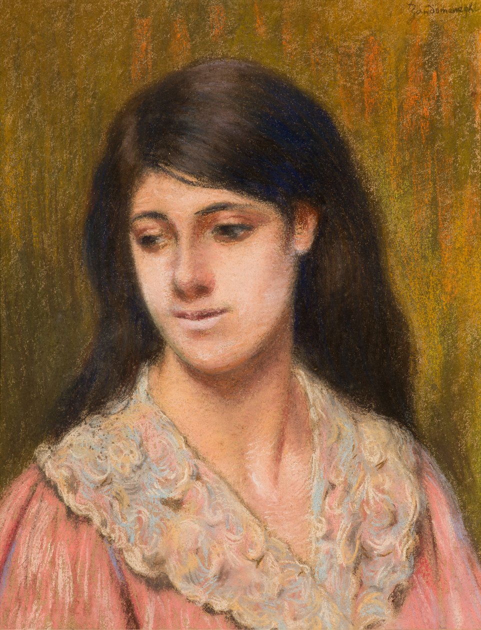Testa di donna da Federigo Zandomeneghi