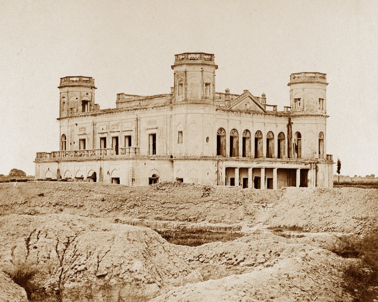 Palazzo Alambagh, Lucknow da Felice Beato