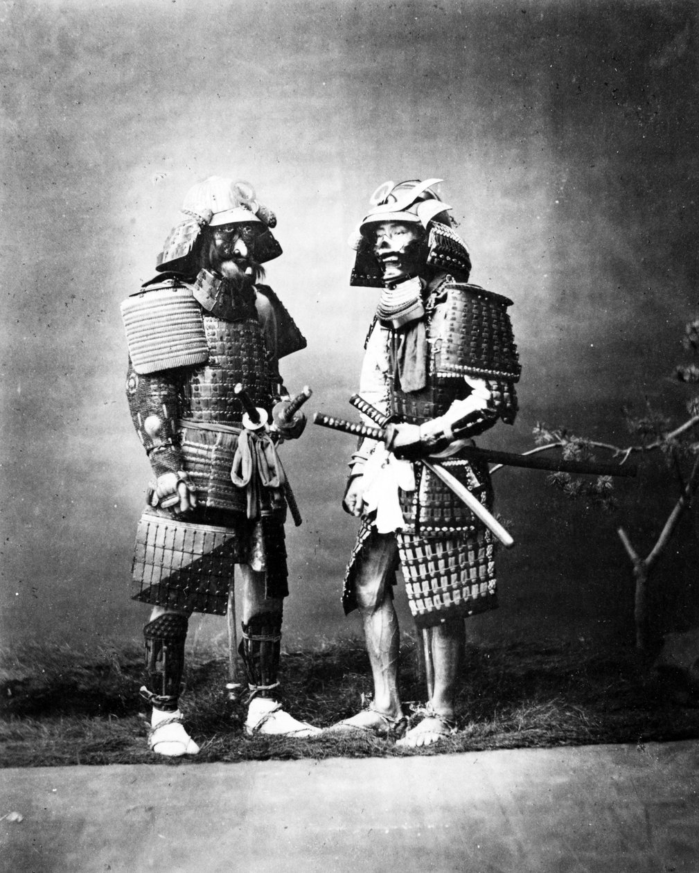 Samurai, c.1860-80 da Felice Beato