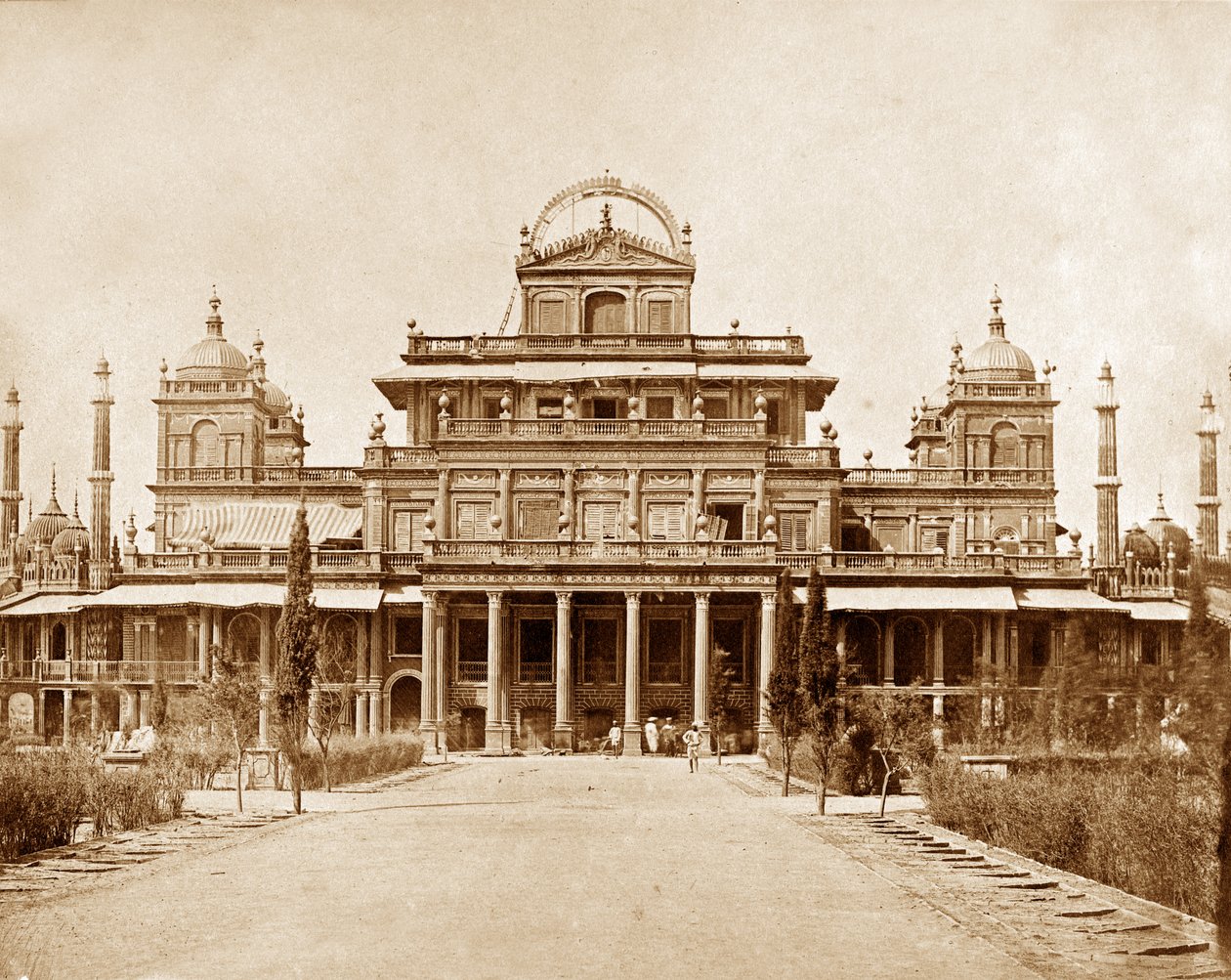 Il Palazzo del Re nel Kaiser Bagh, Lucknow da Felice Beato