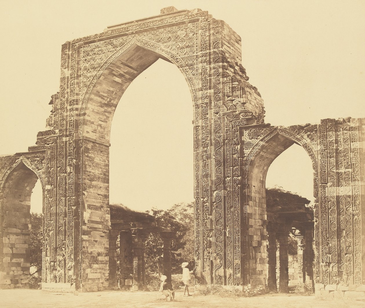Arco in Kootub da Felice Beato