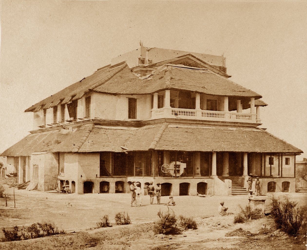 Casa Banks, Lucknow da Felice Beato