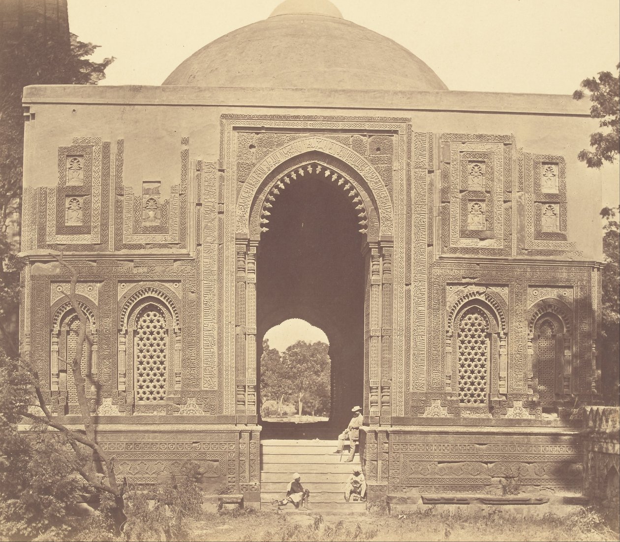 Santuario - Alai Darwaza, Kootub da Felice Beato