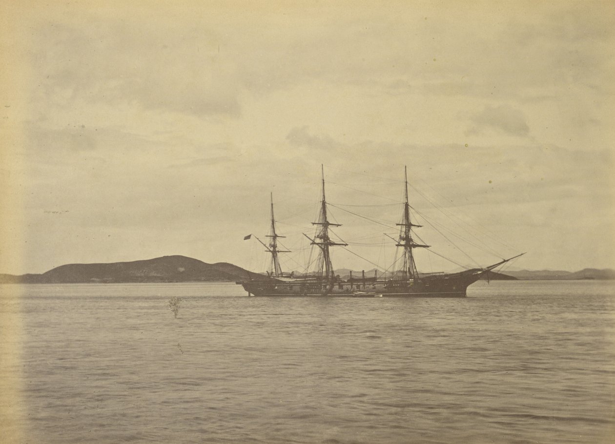 Nave statunitense "Alaska da Felice Beato