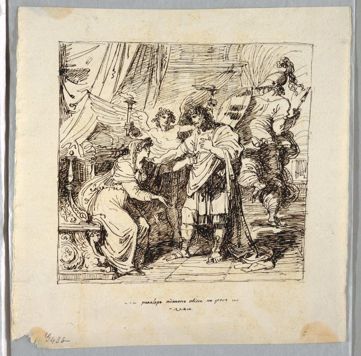 Penelope Riconosce Ulisse da Felice Giani