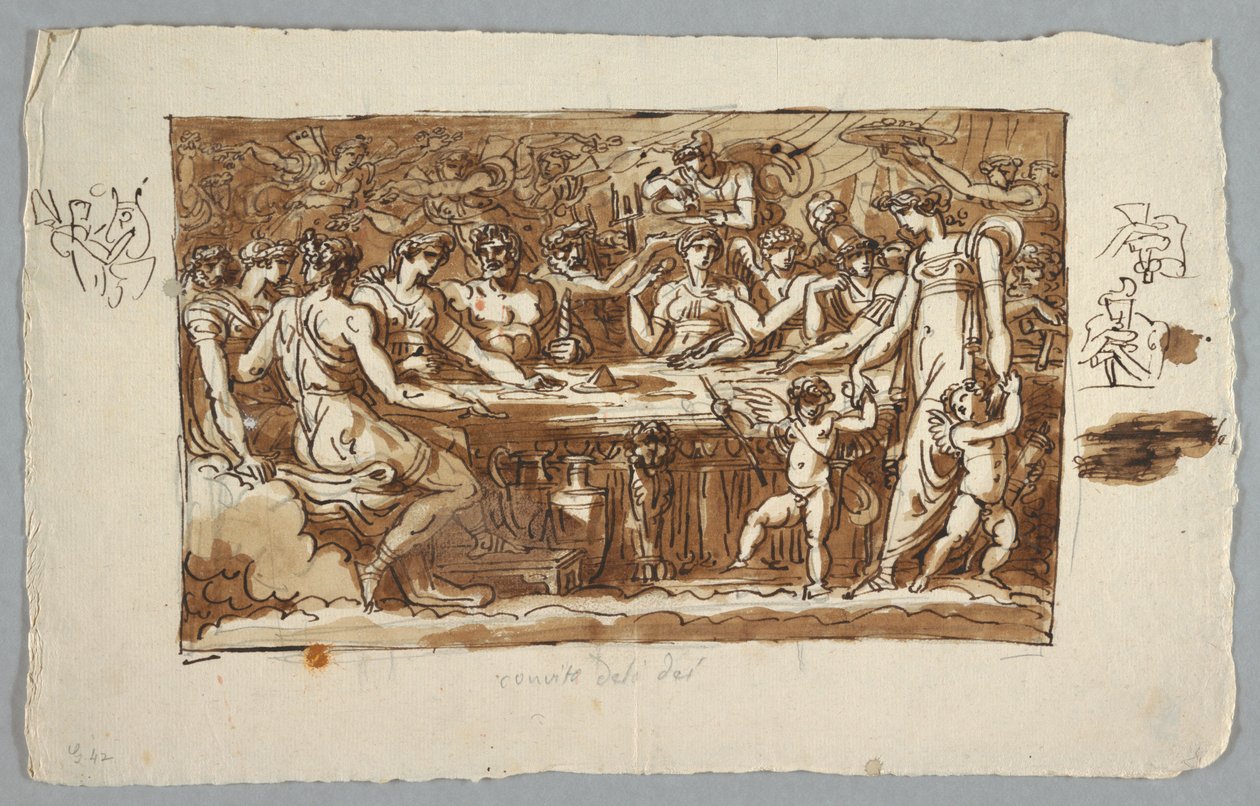 La Festa degli Dei da Felice Giani