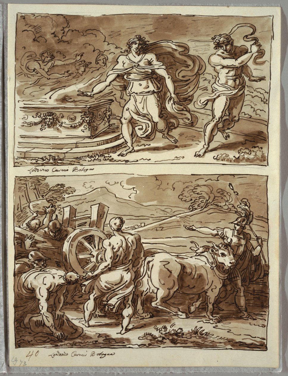 Le feste lupercali da Felice Giani