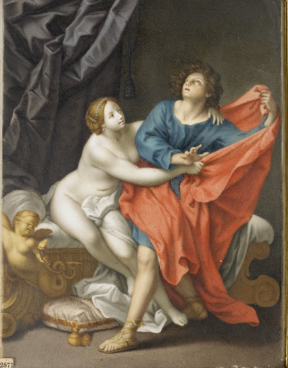 Giuseppe e la moglie di Potifar da Felice Ramelli