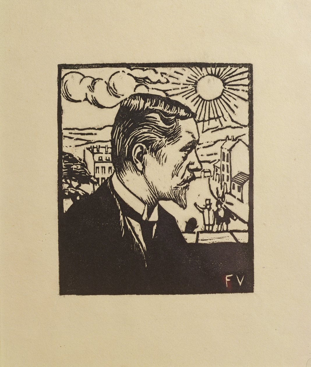 Autoritratto da Felix Edouard Vallotton