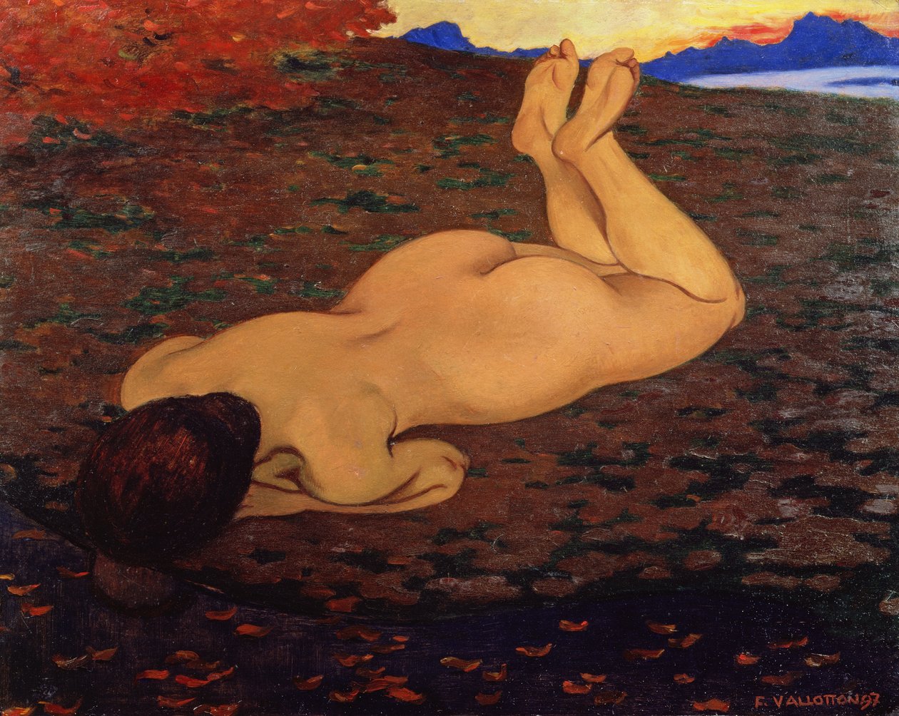 La Sorgente, 1897 da Felix Edouard Vallotton