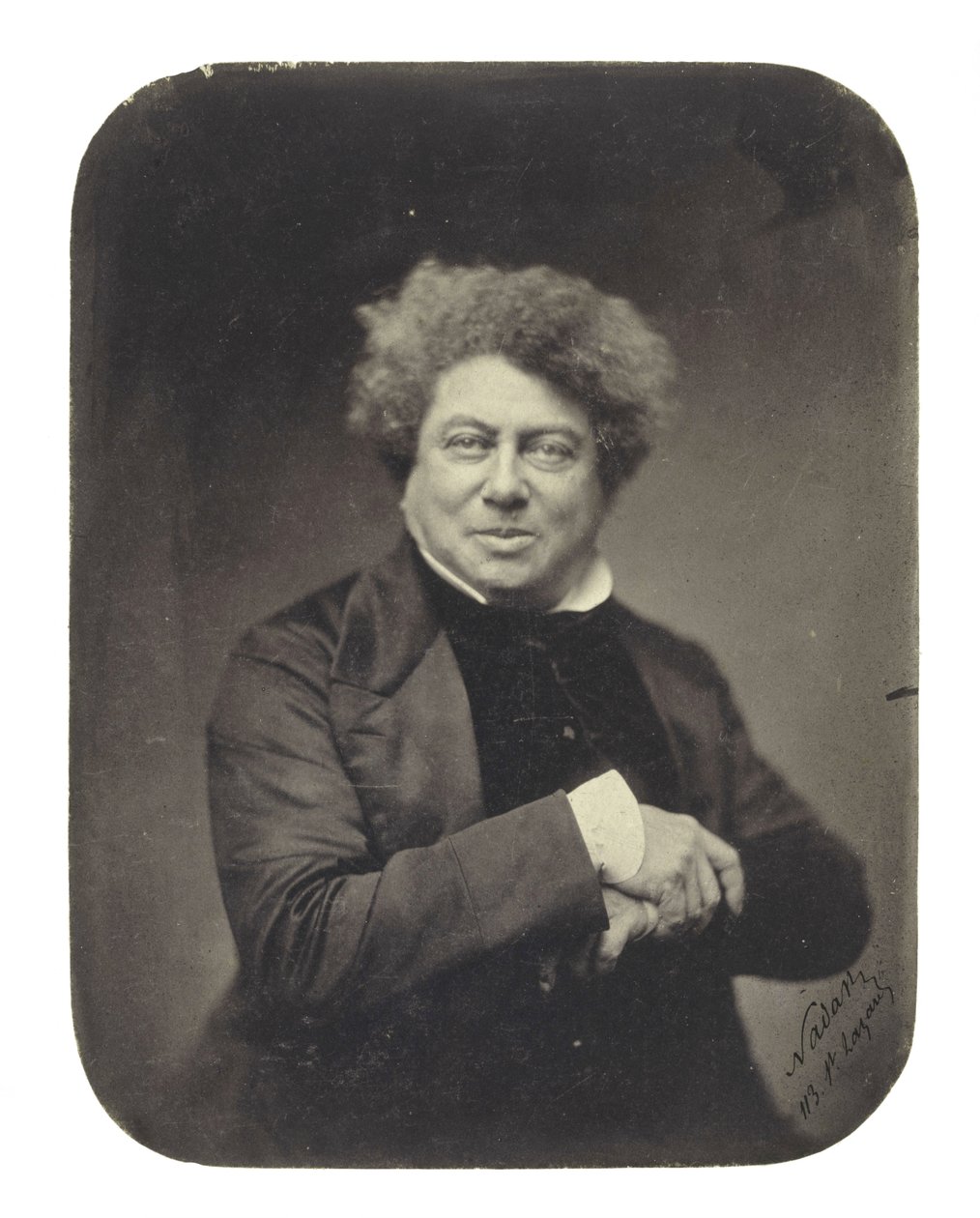 Alexandre Dumas padre (1802-1870) da Nadar