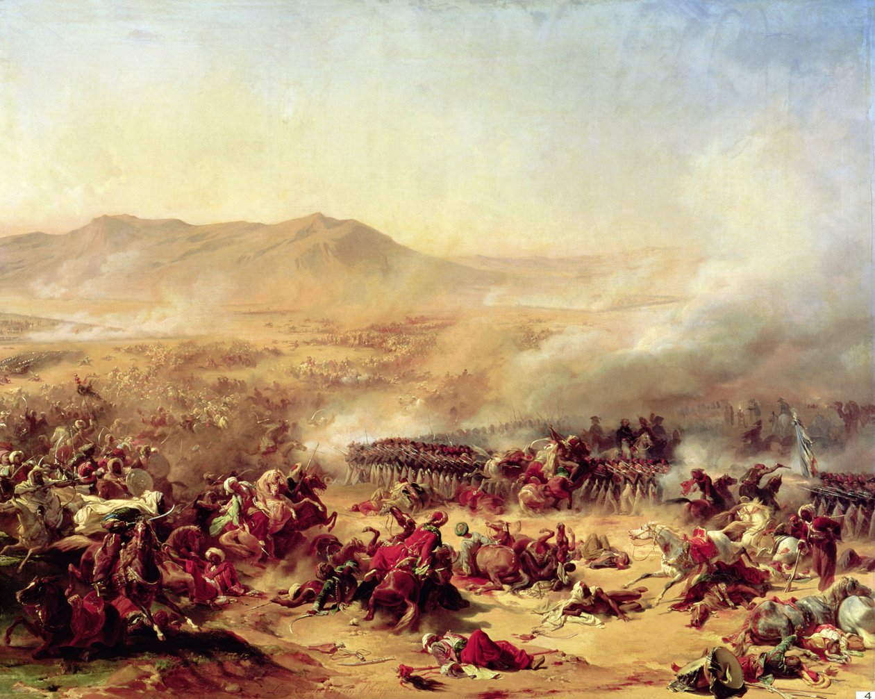La battaglia di Mont Thabor, 16 aprile 1799 da Felix Philippoteaux