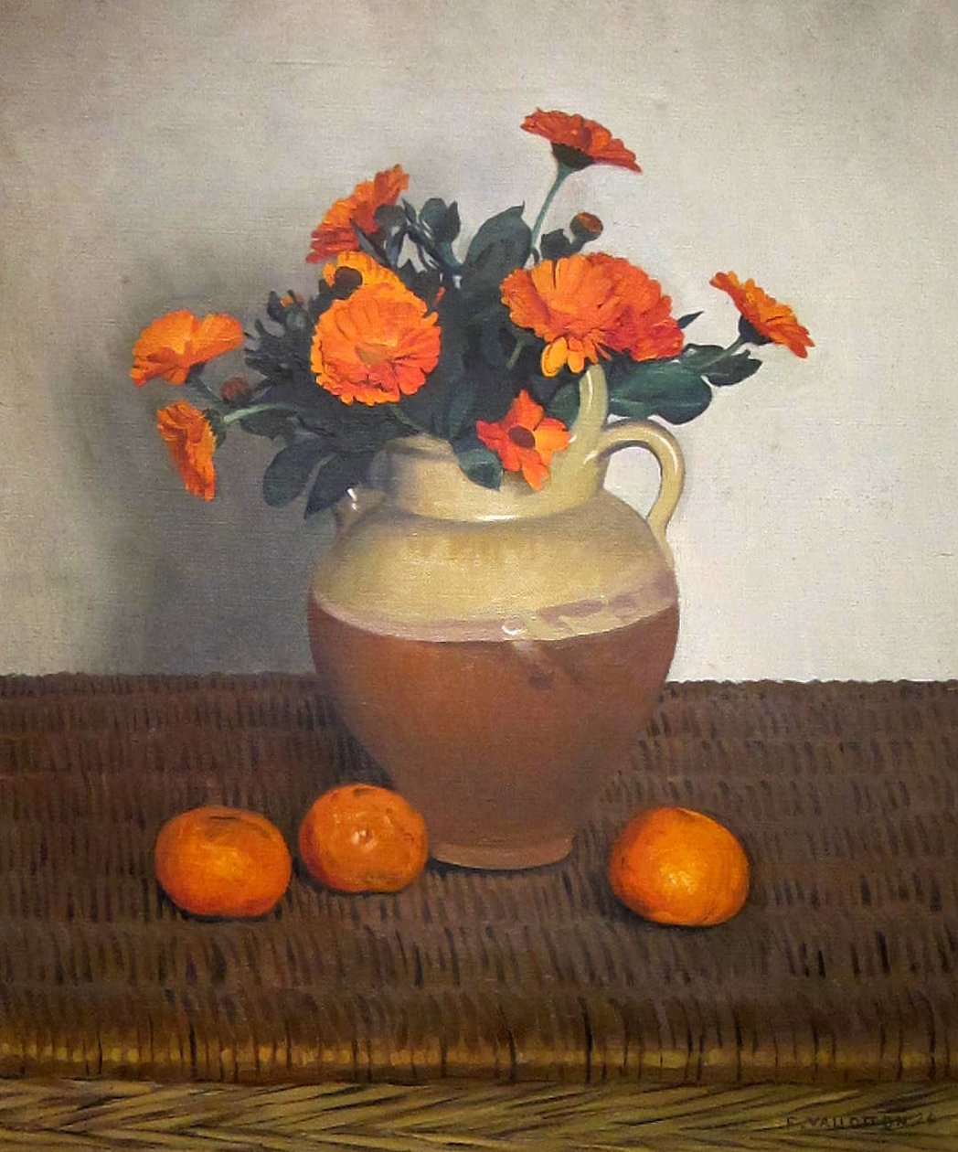 Calendule e mandarini da Felix Edouard Vallotton