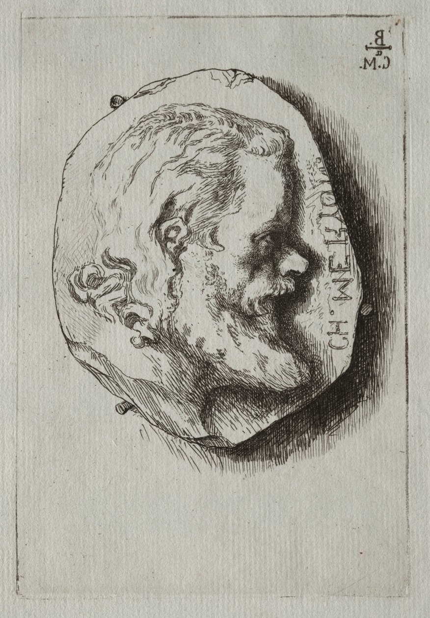 Charles Meryon, 1854 da Felix Bracquemond