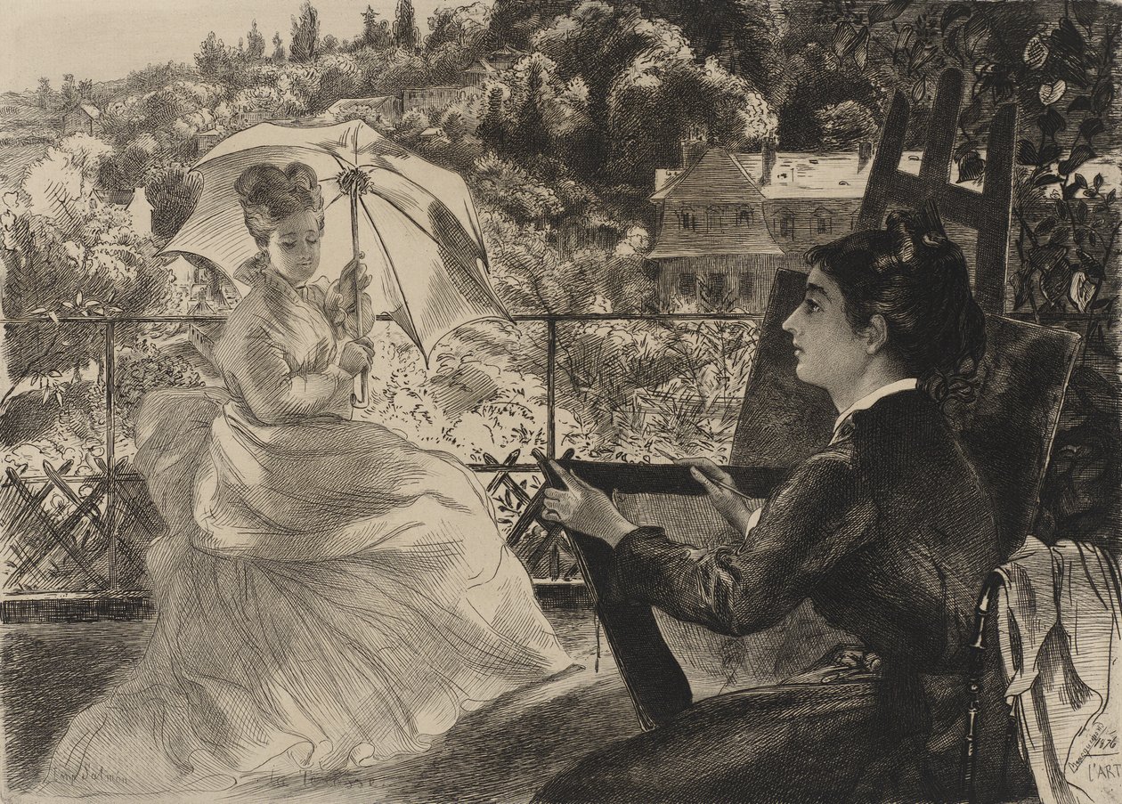 La Terrasse da Felix Bracquemond